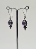 Amethyst Ariela drop earrings