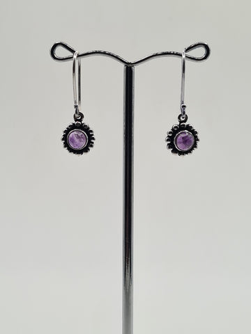 Amethyst Gabriela drop earrings
