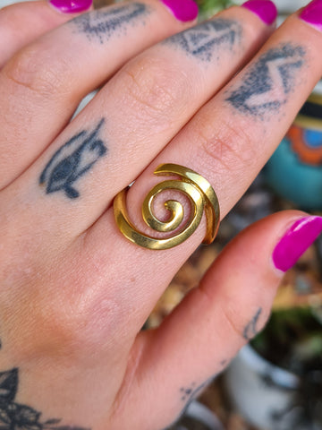 Spiral ring