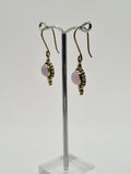 Rose Quartz Adoria drop earrings