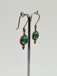 Green Aventurine Gaetana drop earrings