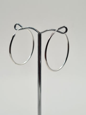 Sterling Silver hoops