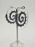 Spiral Hoops Radha