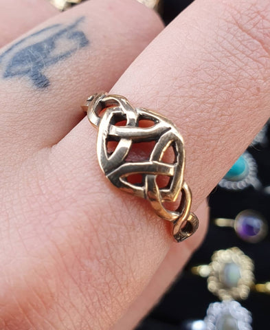 Bronze Celtic ring