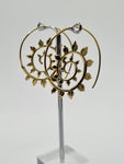 Spiral Hoops Leila