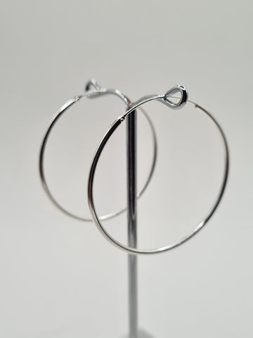 Sterling Silver hoops