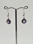 Amethyst Ariel drop earrings