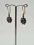 Amethyst Sariel drop earrings