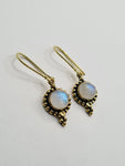 Moonstone Serephina drop earrings