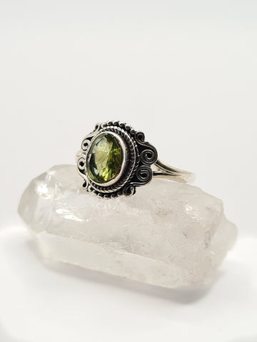 Peridot ring