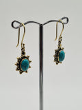 Blue Howlite Haven drop earrings