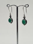 Green Aventurine Gaia drop earrings
