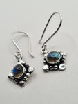 Labradorite drop earrings