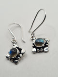 Labradorite drop earrings