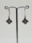 Labradorite drop earrings