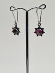 Garnet Greta drop earrings