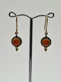 Carnelian Camila drop earrings