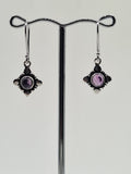Amethyst Arielle drop earrings