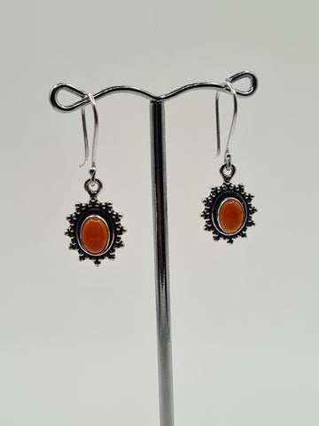 Carnelian Callie drop earrings