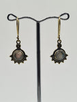 Labradorite drop earrings