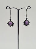 Amethyst Angelisa drop earrings