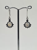Moonstone Celeste drop earrings