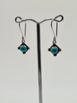 Blue Howlite Hope drop earrings