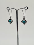 Blue Howlite Hope drop earrings