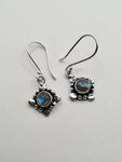 Labradorite drop earrings