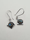 Labradorite drop earrings