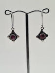 Garnet Gigi drop earrings