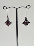 Garnet Gigi drop earrings