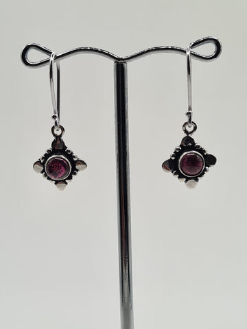 Garnet Gigi drop earrings