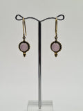 Rose Quartz Adoria drop earrings