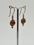 Carnelian Camila drop earrings