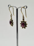 Garnet Gada drop earrings