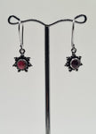 Garnet Greta drop earrings