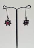 Garnet Greta drop earrings