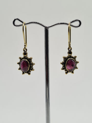 Garnet Gada drop earrings