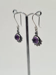 Amethyst Angelisa drop earrings
