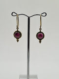 Garnet Gisele drop earrings